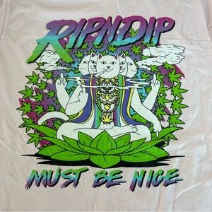 RipnDip must be nice light pink shirt 420